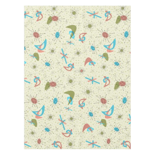 Atomentwurfs-Tischdecke Tischdecke (Vorderseite)