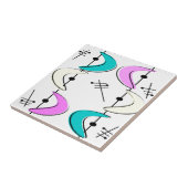 Atomera Boomerang Abstrakt Fliese (Seite)