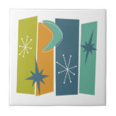 Atomera Rectangle Boomerang Stars Mid Mod Fliese (Vorderseite)