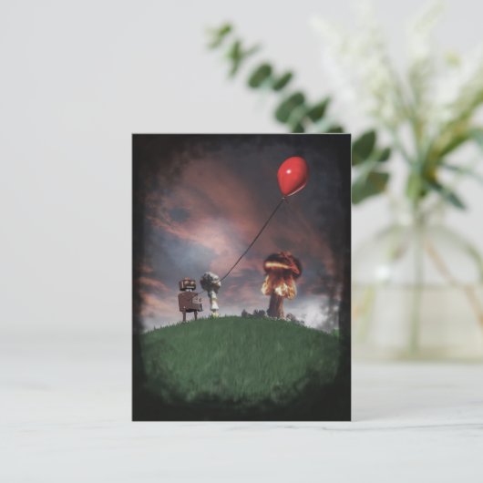 Atomernte Postkarte (Stehend Vorderseite)