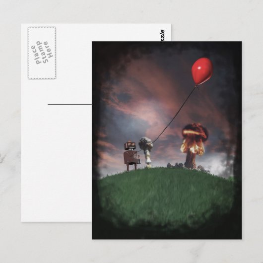 Atomernte Postkarte (Vorne/Hinten)