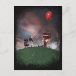 Atomernte Postkarte