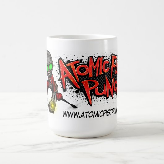 ATOMfaust-DURCHSCHLAG Tasse! Kaffeetasse (Mittel)