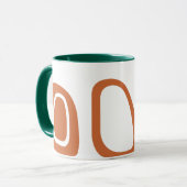 Atomfünfziger jahre Art Kaffee-Tasse Tasse (Vorderseite Links)