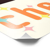 Atomfuturistic Cherry Blossom Martini Fotodruck (Ecke)