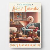 Atomfuturistic Cherry Blossom Martini Fotoplatte (Vorderseite)