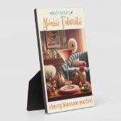 Atomfuturistic Cherry Blossom Martini Fotoplatte (Seite)