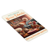 Atomfuturistic Cherry Blossom Martini Magnet (Rechte Seite)