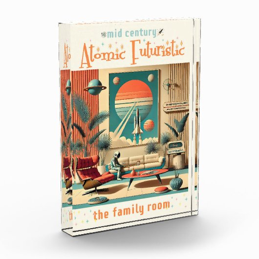 Atomfuturistic Florida Space Age Family Room Fotoblock (Links)