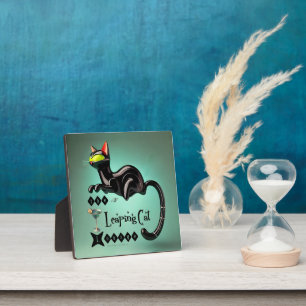 Atomfuturistic The Leaping Cat Lounge Fotoplatte