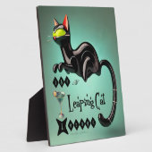 Atomfuturistic The Leaping Cat Lounge Fotoplatte (Seite)