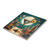 Atomfuturistische Schalttafel Martini Fliese (Seite)