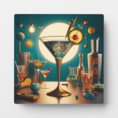 Atomfuturistische Schalttafel Martini Fotoplatte (Vorderseite)