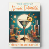Atomfuturistische Schalttafel Martini Fotoplatte (Vorderseite)