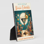 Atomfuturistische Schalttafel Martini Fotoplatte (Seite)