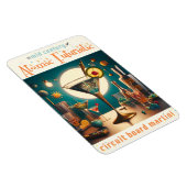 Atomfuturistische Schalttafel Martini Magnet (Rechte Seite)