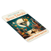 Atomfuturistische Schalttafel Martini Magnet (Rechte Seite)