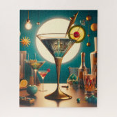 Atomfuturistische Schalttafel Martini Puzzle (Vertikal)