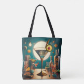 Atomfuturistische Schalttafel Martini Tasche (Rückseite)