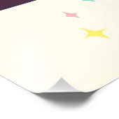 Atomfuturistisches Kaninchen Martini Mitte des Jah Fotodruck (Ecke)