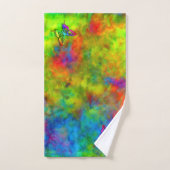 [Atomgefärbte Krawatte] psychedelischer Badhandtuch Set (Handtuch)