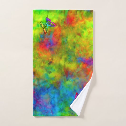 [Atomgefärbte Krawatte] psychedelischer Badhandtuch Set (Handtuch)