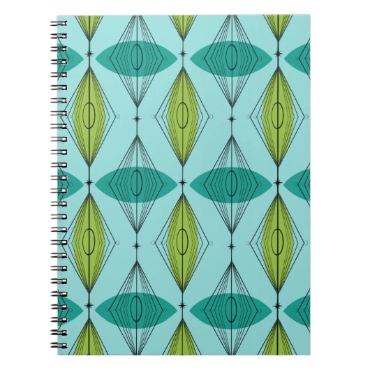 Atomgehäuse und Sternexplosionen-Notebook Notizblock (Vorderseite)