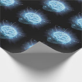 Atomgehirn Geschenkpapier (Ecke)