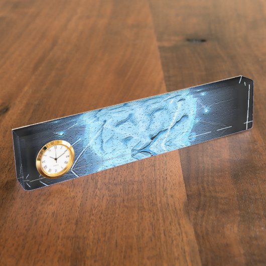 Atomgehirn Namensplakette (Seite)