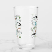 Atomglas aus der Mitte des Jahrhunderts Glas (Rechts)