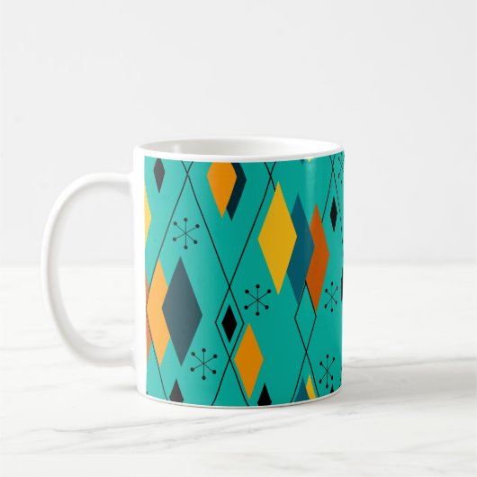 Atomgrößere Diamanten Kaffeetasse (Links)