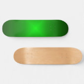 Atomgrünes Blitz-Skateboard-Deck Skateboard (Horizontal)