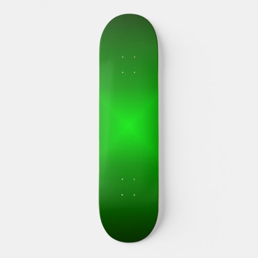Atomgrünes Blitz-Skateboard-Deck Skateboard (Vorderseite)