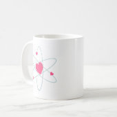 Atomherz Kaffeetasse (Vorderseite Links)