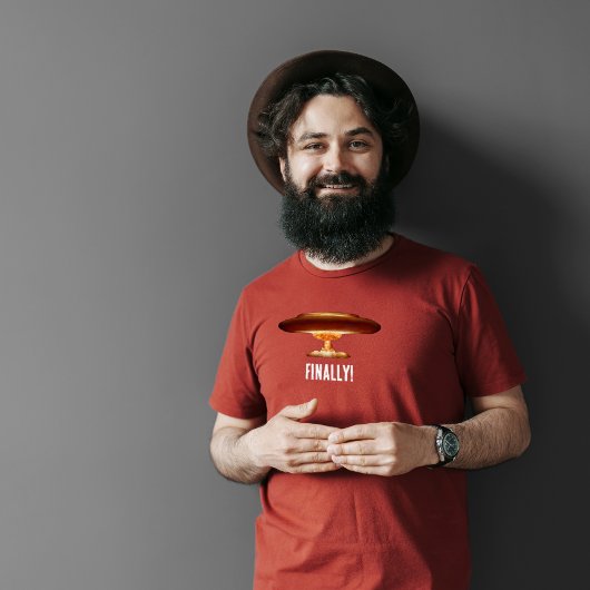 Atomhilfe Nuklear Endlicher T - Shirt