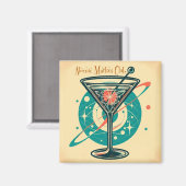 Atomi Martini Club Space Age Magnet (Vorderseite/Rückseite)