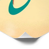 Atomi Martini Club Space Age Poster (Ecke)