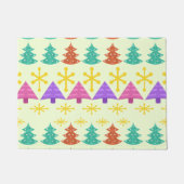 Atomic Äa Christmas Trees Kitsch Light Fußmatte (Vorderseite)