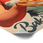 Atomic Age Print Funny Kitchen Wall Art Retro Prin Poster (Ecke)