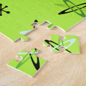 Atomic Age Starbursts Chartreuse Puzzle (Seite)