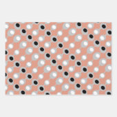 Atomic Baubles Mitte des Jahrhunderts Geschenkpapier Set (Vorderseite 3)