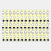 Atomic Baubles Mitte des Jahrhunderts Geschenkpapier Set (Vorderseite 2)