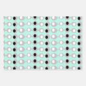 Atomic Baubles Mitte des Jahrhunderts Geschenkpapier Set (Vorderseite)