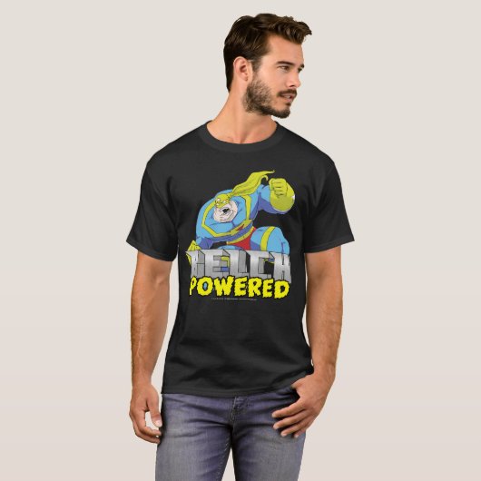 Atomic Belch Man - Belch Powered T-Shirt (Vorne ganz)