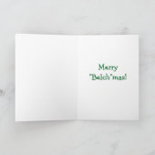 Atomic Belch Man - Belchmas Choir Christmas Card Karte (Innenseite)