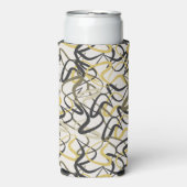 Atomic Boomerangs Mitte des Jahrhunderts Moderner Selters Dosenkühler (Seltzer Vorderseite)