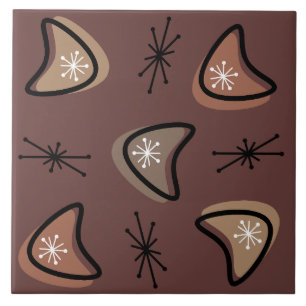 Atomic Boomerangs Sternexplosionen Dark Academia Fliese