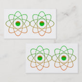Atomic Business Cards Visitenkarte (Vorne/Hinten)