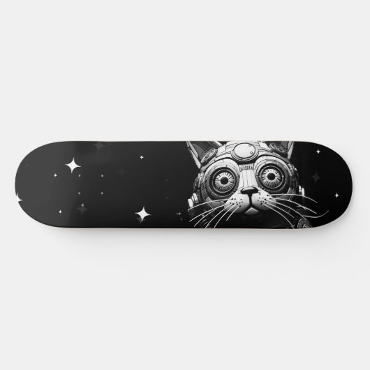Atomic Cat #98 Skateboard (Horizontal)