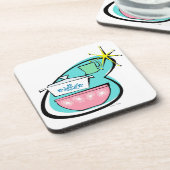 Atomic Cookware Design Hard Plastic Coaster Getränkeuntersetzer (Linke Seite)